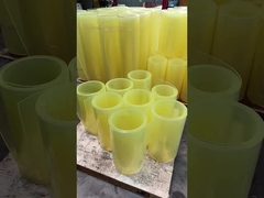 Hoja del poliuretano de la orilla A~95 de la dureza 65